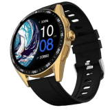 fire boltt Invincible Plus 1.43"AMOLED Display | 4GB Internal Storage Games | Bluetooth Calling Smartwatch | Black Strap