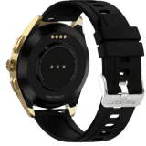 fire boltt Invincible Plus 1.43"AMOLED Display | 4GB Internal Storage Games | Bluetooth Calling Smartwatch | Black Strap