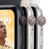 Apple Watch SE 2nd Gen | 40mm | Aluminium Case Starlight Sport Band (M/L) | Starlight