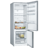 Bosch 559 Ltrs 2 Star Frost Free Double Door Refrigerator KGN56XI40I | Inox-easyclean