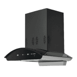 Faber Hood Premia 3D Plus Chimney| HC SC BK 90 | Black