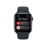 Apple Watch SE  | 2nd Gen 40 mm Midnight Aluminium Case with Midnight Sport Band | MNPL3HN/A