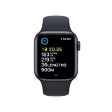 Apple Watch SE  | 2nd Gen 40 mm Midnight Aluminium Case with Midnight Sport Band | MNPL3HN/A