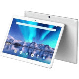 Lava Magnum-XL | 16 GB 10.1 inch with Wi-Fi+4G Tablet | Silver