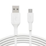 Belkin Micro USB Charging Cable | USB-A | For Android Phones and Tablets | 1 Meter | White