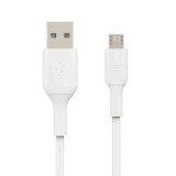 Belkin Micro USB Charging Cable | USB-A | For Android Phones and Tablets | 1 Meter | White