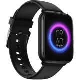 DIZO Watch D Sharp 1.75 inch with High Resolution Display | Black Strap