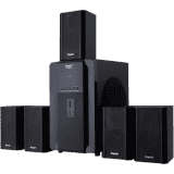 IMPEX 5.1 FUSION 140 W Portable Bluetooth Home Theatre | Black, 5.1 Channel
