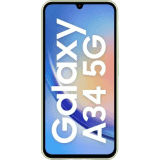 SAMSUNG Galaxy A34 | 5G | 6 GB RAM | 128 GB | Awesome Lime