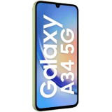 SAMSUNG Galaxy A34 | 5G | 6 GB RAM | 128 GB | Awesome Lime