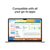 APPLE 2023 Macbook Air Apple M2 | 8 GB/256 GB SSD/macOS Ventura | MQKP3HN/A | 15.3 Inch, 1.51 Kg | SPACE GREY