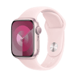 Apple Watch Series 9 GPS 41mm Pink Aluminium Case with  Pink Sport Band - S/M | Smart watch