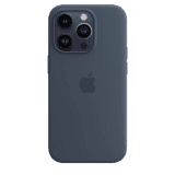 Apple iPhone 14 Pro Silicone Case with MagSafe | Storm Blue