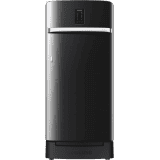 SAMSUNG 189 L Frost Free Single Door 4 Star Refrigerator  | Luxe Black | RR21C2F24BX/HL