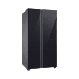 SAMSUNG 653 Litres 3 Star Auto Defrost Side by Side Refrigerator with Twin Cooling Plus | RS76CB811333HL | Glam Deep Charcoal