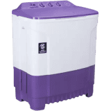 Godrej 7.5 kg Semi Automatic Top Load | WS EDGE CLS 7.5 PN2 M ROPL | White Purple