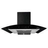 Pureflames Turbo 60 Kitchen Chimney | Black