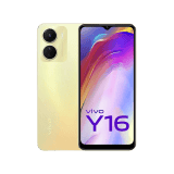 vivo Y16 | 4 GB | 128 GB | Drizzling Gold