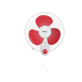 Impex Wall Fan Zolo | 1350 RPM | 400 mm | 3 Blade | Red White