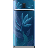 SAMSUNG 189 L Frost Free Single Door 5 Star Refrigerator  | Paradise Bloom Blue | RR21C2E259U/HL