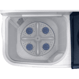 SAMSUNG Semi Automatic Top Load |  7 kg | WT70M3200HB/TL | White, Blue, Grey