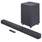 JBL Bluetooth Soundbar 500 Pro | Dolby Atmos | Wireless 3D Surround | 590 W | 5.1 Channel | Black | JBLBAR500PROBLKIN RS