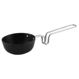 IMPEX | Kitchenmate Solitaire Tadka Pan | 110 mm | aluminium hard anodized | black