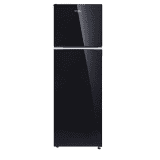 Whirlpool 265 L Frost Free Double Door 2 Star Refrigerator with Glass Door | Neo 278GD PRM | Crystal Black