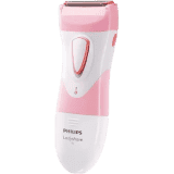 PHILIPS SatinShave Essential Women's Electric Shaver for Legs, Cordless Wet and Dry Use  | HP6306 |  Trimmer 60 min Runtime 10 Length Settings | Multicolor