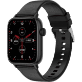 Fire-Boltt Hercules | 1.83" Large Display, BT Calling with Voice Assist & Metal Body Smartwatch | Black Strap, Free Size
