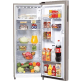 Haier Direct Cool Single Door Refrigerator | 190 L | 5 Star | Inox Steel | HRD 2105BIS P
