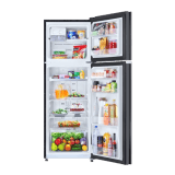 Whirlpool 265 L Frost Free Double Door 2 Star Refrigerator with Glass Door | Neo 278GD PRM | Crystal Black