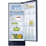 Samsung Single Door Refrigerator | 183 L | 3 Star | Midnight Blossom Blue | RR20D1823UZ/HL