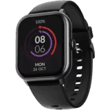 boAt WAVE SPIN VOICE Bluetooth Calling smartwatch | CHARCOAL BLACK MSI