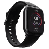boAt WAVE SPIN VOICE Bluetooth Calling smartwatch | CHARCOAL BLACK MSI