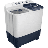 SAMSUNG | 9.5 kg | 5 Star | WT95A4200LL/TL | Hexa Storm Pulsator | Air Turbo Drying | Semi Automatic | Top Load Washing Machine | White,Blue