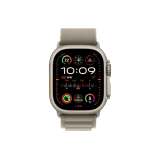 APPLE WATCH ULTRA 2 | 49MM |  M SIZE CEL | TITANIUM CASE OLIVE ALPINE LOOP