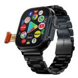 Fire-Boltt Oracle WristPhone Smartwatch | Black Chrome Strap