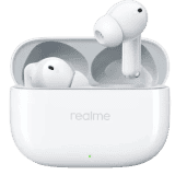 Realme Buds T300 with 12.4mm Driver | 30dB ANC | 360 Spatial Audio and 40 hours Playback Bluetooth Headset | Youth White