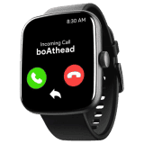 boAt Wave Lynk Voice Smartwatch with Bluetooth Calling | Active Black