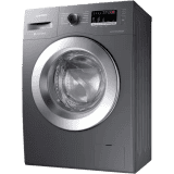 SAMSUNG WW66R22EK0X/TL | Fully Automatic Front Load Washing Machine | In-built Heater | 6.5 kg | Grey