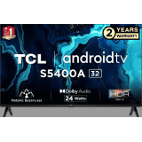 TCL | 81.3CM | 32S5400A |  Bezel-Less S Series HD Ready Smart Android LED TV