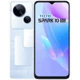 Tecno Spark 10 5G | 128 GB/8 GB RAM | Meta white