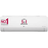 LG | 1.5 Ton | 5 Star Split Dual Inverter AC | RSNQ19BNZE AN | White