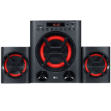LG LK72B | Deep Bass,Bluetooth, Optical, USB, SD Card and FM Radio 40 W Bluetooth Home Theatre | Black