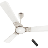 Atomberg Erica Ceiling Fan with Remote | 3 Blade | 1200 mm | BLDC Motor | Snow White