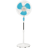 USHA New Mist Air Duos 400 mm Ultra High Speed 3 Blade Pedestal Fan | Blue