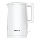 Havells Caro 1.5 litre Double Wall Electric Kettle | 1250 Watt | White