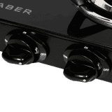 FABER Star 4BB BK Gas Stove | 4 Burner | Black