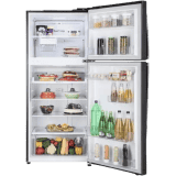 LG 1 Star Frost Free Double Door Convertible Refrigerator | Door Cooling | Inverter Compressor | Express Freeze | Multi Air Flow | 412 L | GL-T432AESR | Ebony Sheen